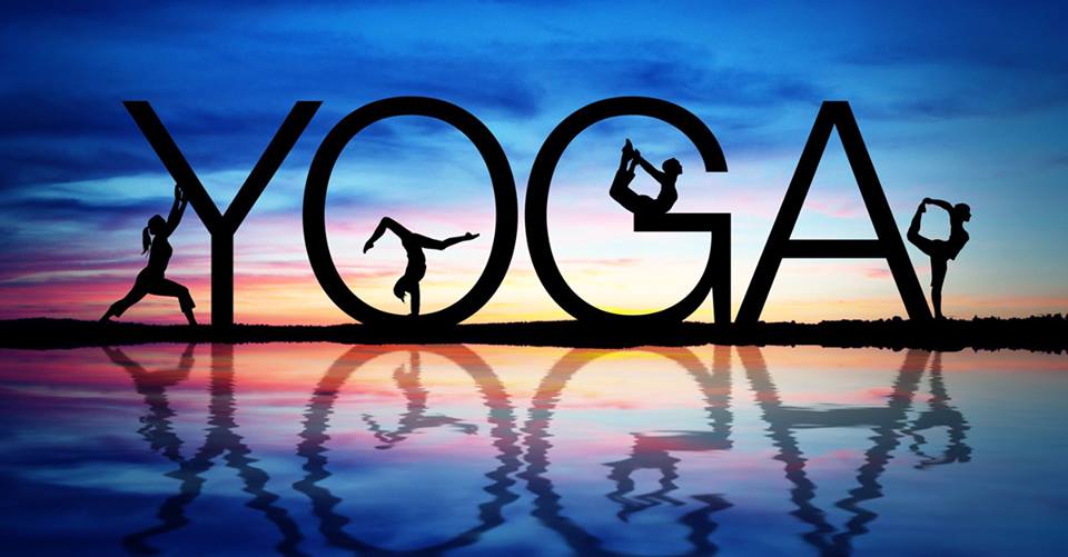 Yoga Pose Word SVG | SVGed